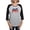 Heather/Black, variant on CafePress - Glitter Republican Elephant Long Sleeve T Shirt - Womens Baseball Tee