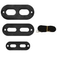 thumbnail image 3 of 2 Set Lizard Traction Rope Reptile Harness Hauling Rope Pet Chest Leash Without Wing Pet Suppiles (Black Red), 3 of 6