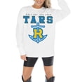 thumbnail image 3 of Women's Gameday Couture White Rollins College Tars Big Goals Oversized Long Sleeve T-Shirt, 3 of 5