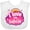 AA-White, variant on Inktastic I Love My Babcia Girls Girls Baby Bib
