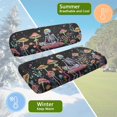thumbnail image 5 of HUIACONG Skull Mushroom Stylish Golf Cart Seat Cover for Club Car EZGO, Easy to Clean Non-Slip Golf Cart Seat Covers 2 Piece, 5 of 7
