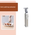 thumbnail image 4 of Cateissary Pinza plegable para ollas, pinzas prácticas para cuencos calientes, pinzas estables de acero inoxidable, herramienta de sujeción manual para Organizadores de utensilios de cocina Cateissary HA080026-00B, 4 of 6