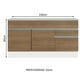 thumbnail image 3 of Gabinete Bajo Bufetera Madesa Glamy 150cm Con Encimera BM 01, 3 of 5