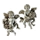 thumbnail image 5 of Escultura de pared de ángel perfecl Resina figurita coleccionable estilo B, 5 of 8