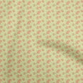 thumbnail image 1 of oneOone Cotton Flex Orange Fabric Floral Craft Projects Decor Fabric Printed By The Yard 40 Inch Wide, 1 of 4