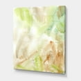 thumbnail image 3 of Designart ' Pastel Abstract With Brown Green and Beige Spots ' Modern Canvas Wall Art Print, 3 of 4