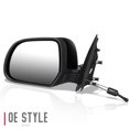 thumbnail image 2 of DNA Motoring OEM-MR-NI1320240 For 2012 to 2013 Versa Factory Style Manual Folding Driver / Left Side View Door Mirror NI1320240, 2 of 4