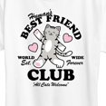 thumbnail image 3 of Instant Message - Humans Best Friend Club Cat - Women's Short Sleeve Graphic T-Shirt, 3 of 6