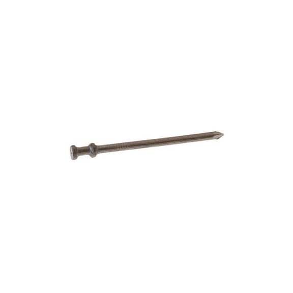 2.25 in. 8D Duplex Bright Steel Nail Double Head, Silver - 30 lbs