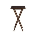 thumbnail image 2 of Winston Tray Tables, Hazelnut, 2 of 9