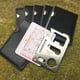 thumbnail image 4 of Tarjeta de herramientas de billetera 11 en 1, juego plateado, regalos para hombres para papá. Cartera Tarjeta multiherramienta Regalos para hombres para cumpleaños. Edc Multi Tool Tamaño de, 4 of 5