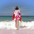 thumbnail image 6 of PHYHOO Pink Flowers Beach Towel Oversized Microfiber Sand Free Beach Towel Quick Dry, Lightweight Pool Towels for Adults Travel Towel for Gym Yoga Camp Swim 30x60in, 6 of 8