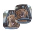 thumbnail image 2 of Bulopur Labrador Dog Car Windshield Sun Shade Sun Protection Auto Sun Shades Front Windshield Easy to Install Window Sun Blocker Sun Visor Protector 2 Pack Protector for Most Cars, 2 of 6