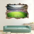 thumbnail image 4 of Adhesivo de pared 3D para sala de estar, adhesivos de pared de estadio de fútbol 3D, póster de estadio para habitación de niños, adhesivo de pared de fútbol colorido para habitación de niño, W, 4 of 5