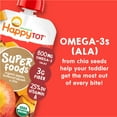 thumbnail image 5 of (8 Pouches) Happy Tot Super Foods Pouches Organic Apples & Butternut Squash + Super Chia, 4.22 OZ, 5 of 9