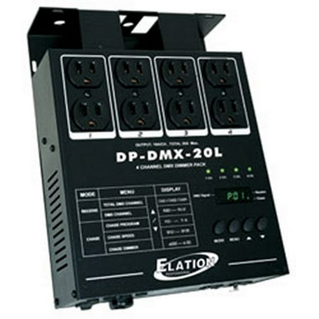 NEW! AMERICAN DJ DP-DMX20L 4 Channel DMX Dimmer Pack 8 Fixtures Light Control