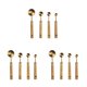 thumbnail image 3 of Bewildely Stainless Steel Measuring Cups Spoons Set Measuring Wood Handle Type1, 3 of 6