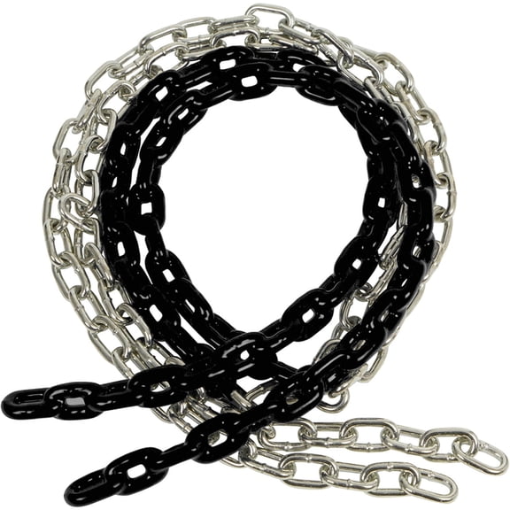 Swing Set Stuff Inc. 8.5 Ft. Coated Chains (Black) and SSS Logo Sticker