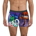 thumbnail image 1 of Yiaed inside out 2 Pattern Men's Cotton Boxer Briefs Underwear Cool Underpants Good Gift for Men-Small, 1 of 5