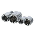 thumbnail image 1 of Agiferg 4 pc 1/4 to 3/8 1/2 inch Drive Socket Adapter Reducer Air Impact Set New, 1 of 4