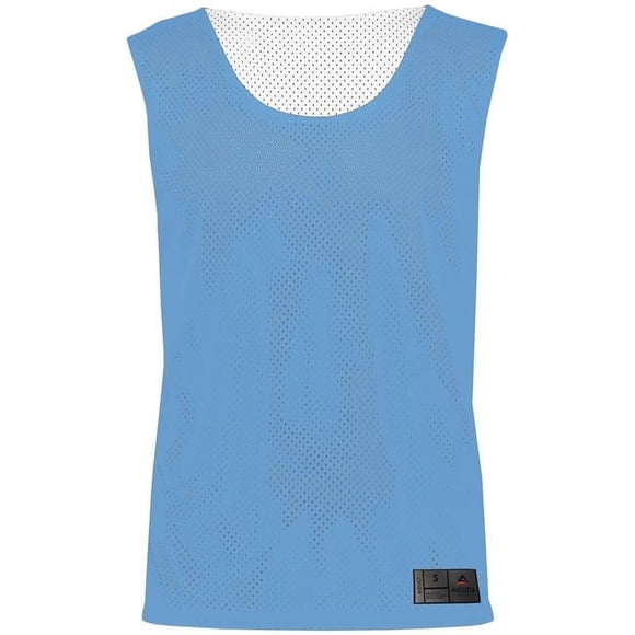 ASI 9717.293.L Haut Réversible en Maille pour Adulte, Bleu Columbia & Blanc - Grand