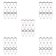 thumbnail image 3 of Ganchos de cortina de ducha Naiovety 12 piezas de Acero inoxidable accesorios universales Blanco CBP227746, 3 of 6