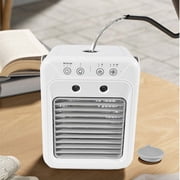 Mini Air Conditioners, Rechargeable Portable AC Unit, Personal Cooling Fan with 2 Speeds & 2 Cool Air Spray, Small Room Air Conditioners for Bedroom, Office, Outdoor