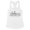 White, variant on Skyline Arlington Virginia Tank Top Fitted Racerback Women's Large White