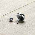 thumbnail image 5 of Body Candy 16G Womens 6mm Steel Retro Boombox Mens Cartilage Earring Helix Tragus Jewelry 1/4", 5 of 7