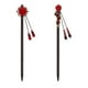 thumbnail image 1 of ColoMX 2pcs palillos para el cabello palillos de pelo chino palillos para flores para el cabello PINES DE PELO, 1 of 8