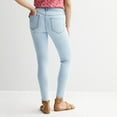thumbnail image 2 of Juniors' SO® Low-Rise Jeggings Color: Medium Size: 17, 2 of 4