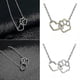 thumbnail image 3 of Hollow Pet Paw Footprint Necklaces S Cute Animal Dog Cat Pendant, 3 of 3