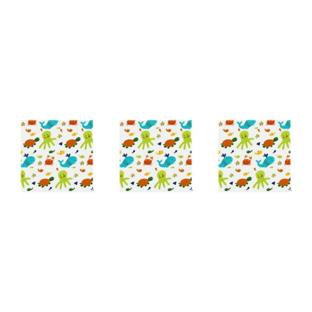 Wosthever Trona Splat Mat Playmat Alfombra Dibujos animados Impreso Suave Impermeable Niños para el hogar Camping Picnic mar 110110cm Type1 NO1