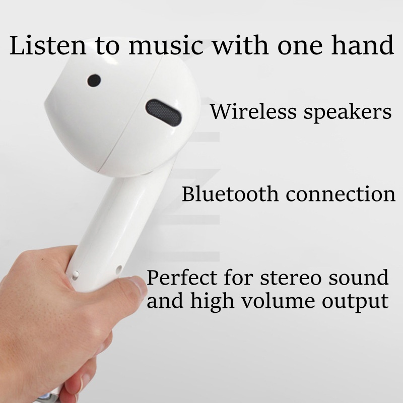 Bluetooth Speaker, Portable Wireless, Powerful Stereo, Suitable for Outdoor/Home/Travel/Beach/Shower, Electronics, Birthday Gift for Him/Her