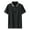Black, variant on Men's Casual Stretchy Short Sleeve Button-Down Shirts UV 50+ Moisture Dress Shirts Black