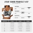thumbnail image 6 of Vsdgher Yak Print Women Sleeveless Athletic Tank Top Built-in Bra Camisole Sports Vest for Yoga Running Fitness Exercise with Removable Pads, 6 of 8
