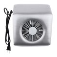 thumbnail image 2 of Colector de polvo de uñas Zulema ventilador de succión 40W Plata, 2 of 8