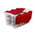 thumbnail image 6 of Sterilite 48 Quart Stackable Holiday Christmas 45 Ornament Storage Box (12 Pack), 6 of 6