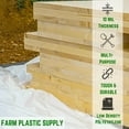 Farm Plastic Supply 10 mil White Plastic Sheeting (20' x 100') Heavy Duty Polyethylene Film
