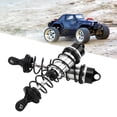 thumbnail image 1 of RC Front Spring Damper, RC Front Shock Absorbers Easy Installation One Pair Threaded Body  for Replacement Black, 1 of 7