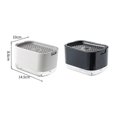 thumbnail image 2 of Kitchen Soap Dispenser, 2 in 1 Premium Soap Dispenser and Sponge Holder, Dish Soap Dispenser for Countertop, White, 2 of 5
