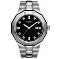 thumbnail image 3 of Bulova Marine Star Stainless Steel Diamond Mens Watch, 3 of 4