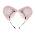 thumbnail image 3 of Diadema con Orejas de Hámster Jinwen Rosa, 3 of 8