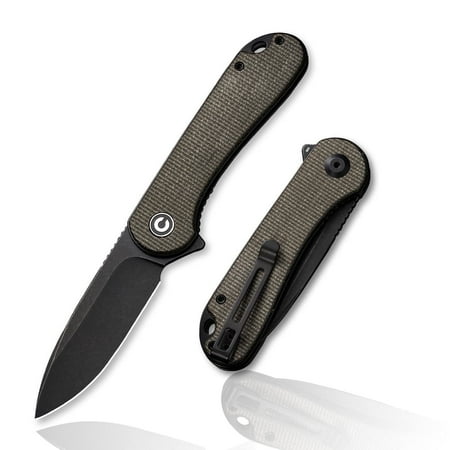 CIVIVI Pocket Folding Knife Elementum 2.96 D2 Blade C907Z