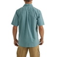 thumbnail image 3 of Wrangler® Men's Relaxed Fit Short Sleeve Twill Shirt, Sizes S-5XL, 3 of 5