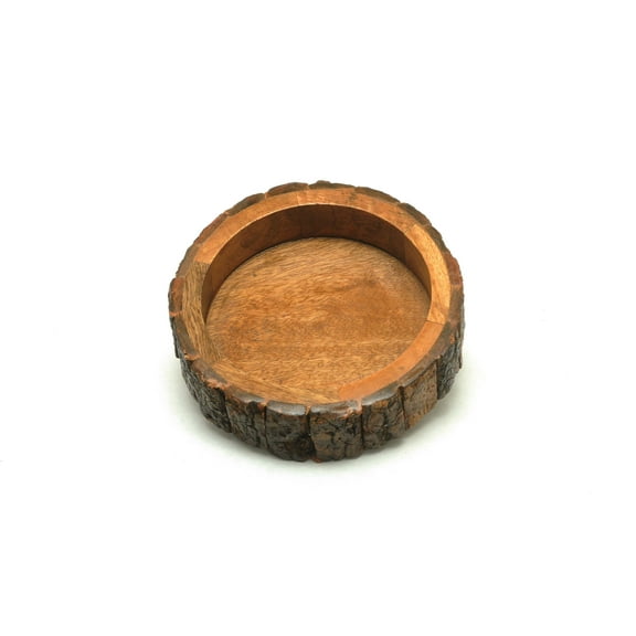 Advance Pet Product Round Bark Bowl