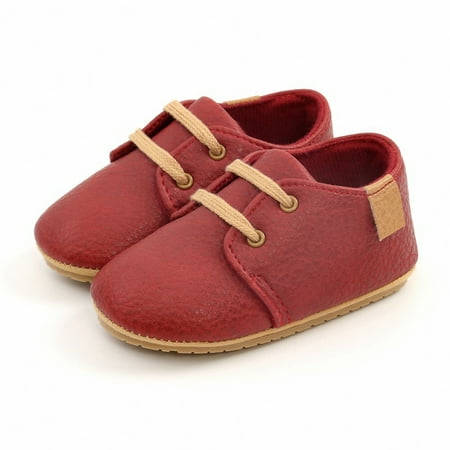 

Maxcozy Infant Baby Boys Soft Sole Flats Prewalker Sneaker Shoes