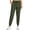 Army Green, variant on Women's Cargo Jogger Pants Lightweight Quick Dry Hiking Pants with 5 Pockets, Water Resistant UPF 50+ Travel Athletic Pants