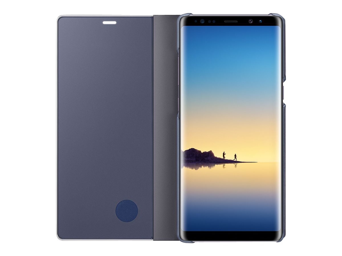Samsung Galaxy Note8 S-View Flip Cover with Kickstand, Orchid Gray