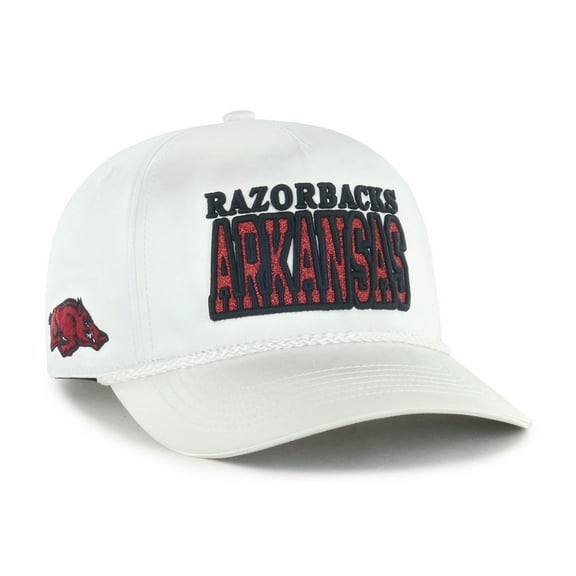 Women's '47 White Arkansas Razorbacks Outspoken Hitch Adjustable Hat